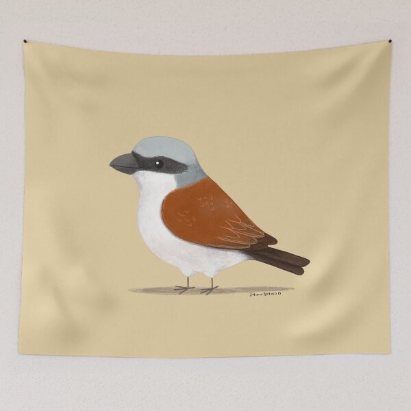 Item preview, Red Backed Shrike designed and sold by julianamotzko.