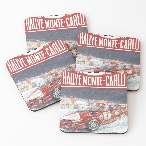 Item preview, Rallye Monte Carlo 2000 – Classic WRC Rally Poster, Vintage Motorsport Design, Rally Racing Art designed and sold by Road To Track.