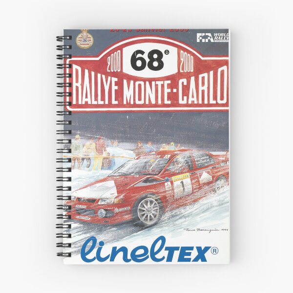 Item preview, Rallye Monte Carlo 2000 – Classic WRC Rally Poster, Vintage Motorsport Design, Rally Racing Art designed and sold by Road To Track.