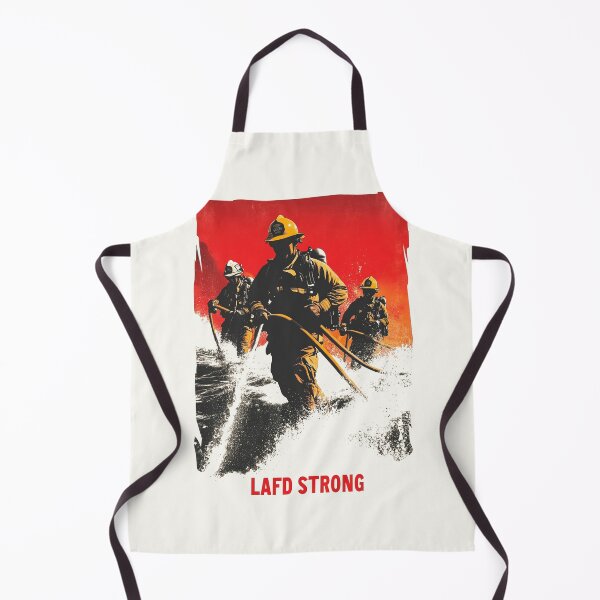 Item preview, LAFD Strong - Heroes in Action designed and sold by Retro Travel Design.