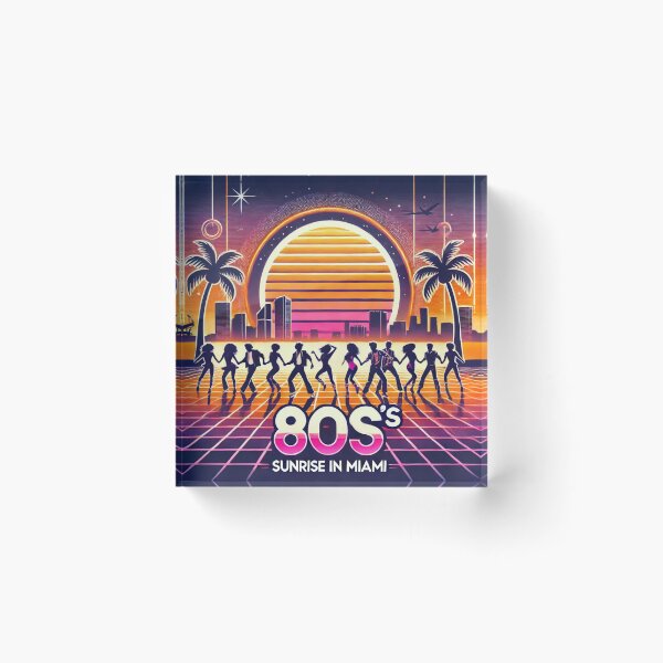 Item preview, 80´S SUNRISE IN MIAMI  designed and sold by javitennis.