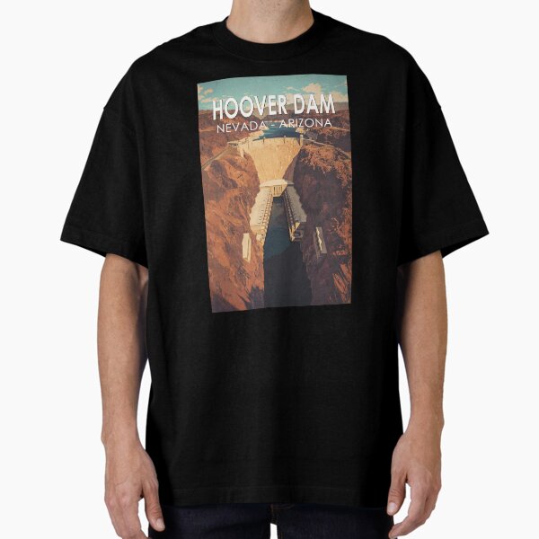 Item preview, Hoover Dam Travel Art Vintage designed and sold by KrisSidDesigns.