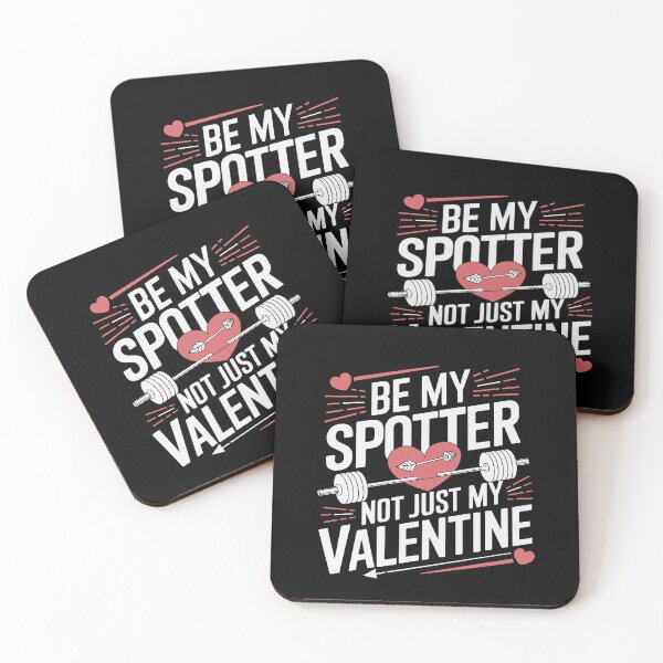 Item preview, Be My Spotter Not Just My Valentine Funny Gym Valentine's Day designed and sold by tmerchtrends.