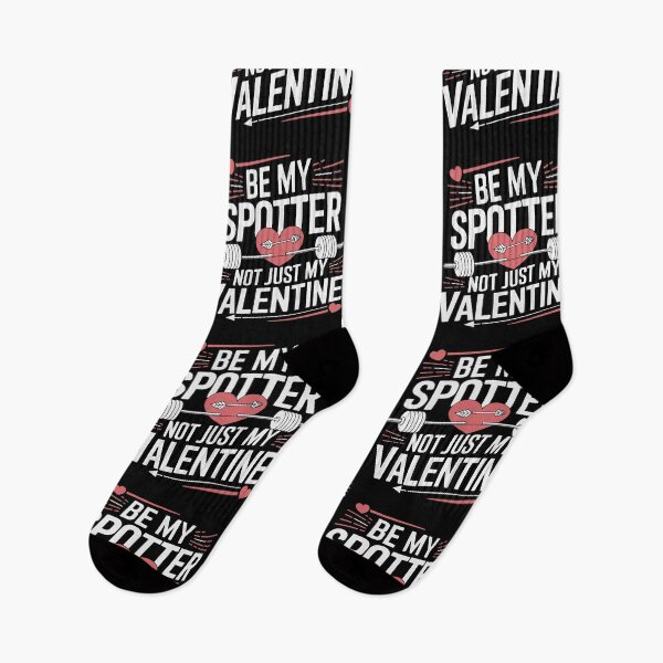 Item preview, Be My Spotter Not Just My Valentine Funny Gym Valentine's Day designed and sold by tmerchtrends.
