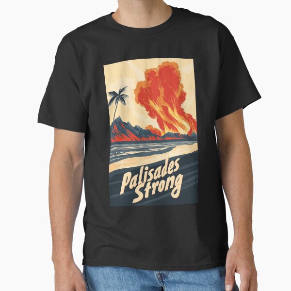 Item preview, Palisades Strong - Resilience in the Face of Fire designed and sold by Retro Travel Design.