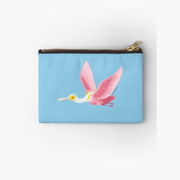 Item preview, Roseate Spoonbill flying designed and sold by julianamotzko.