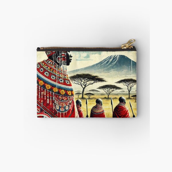 Item preview, Maasai Tribe Artwork – Vibrant African Culture and Heritage Design designed and sold by RelaxMusic.