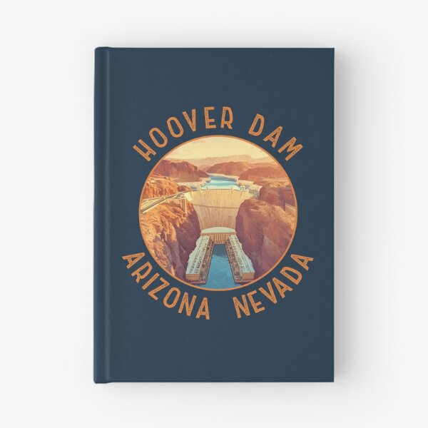 Item preview, Hoover Dam Retro Distressed Circle designed and sold by KrisSidDesigns.