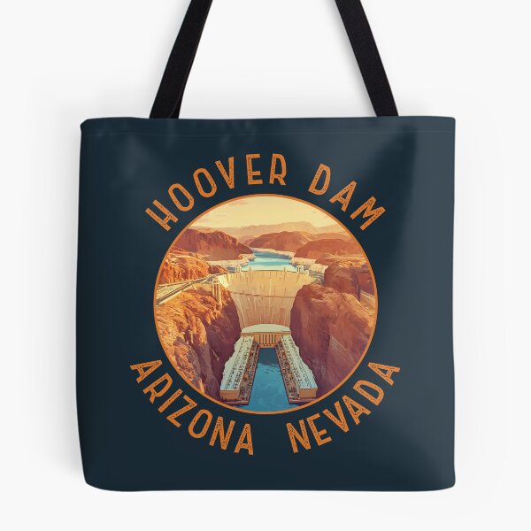 Item preview, Hoover Dam Retro Distressed Circle designed and sold by KrisSidDesigns.