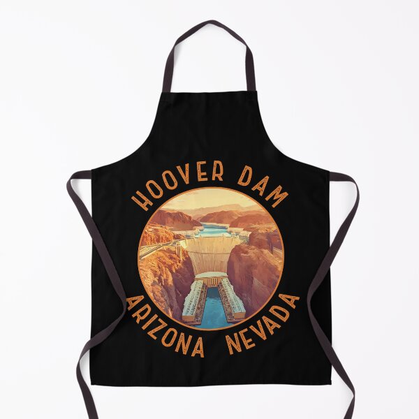 Item preview, Hoover Dam Retro Distressed Circle designed and sold by KrisSidDesigns.