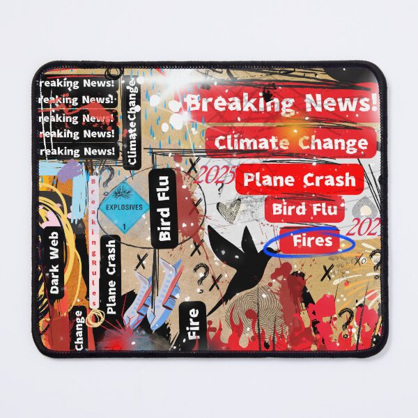 Item preview, Breaking Point, a Global Issue Art Piece for your private collection!❤️ designed and sold by Art With Impact – Statement Art & Apparel for Deep Thinkers.