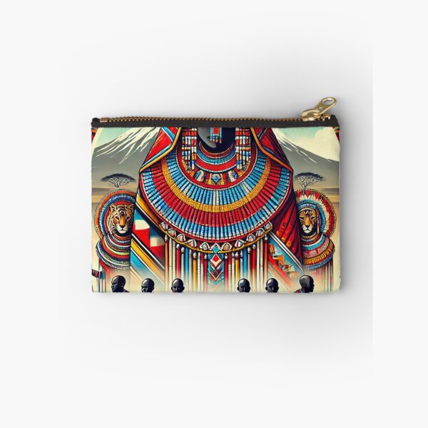 Item preview, Maasai Tribe Artwork – Vibrant African Culture and Heritage Design designed and sold by RelaxMusic.
