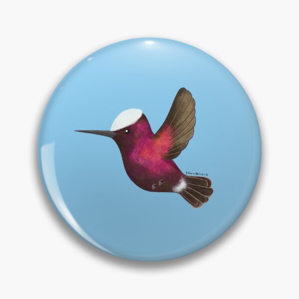 Item preview, Snowcap Hummingbird designed and sold by julianamotzko.