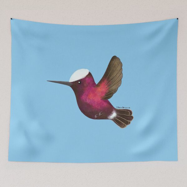 Item preview, Snowcap Hummingbird designed and sold by julianamotzko.
