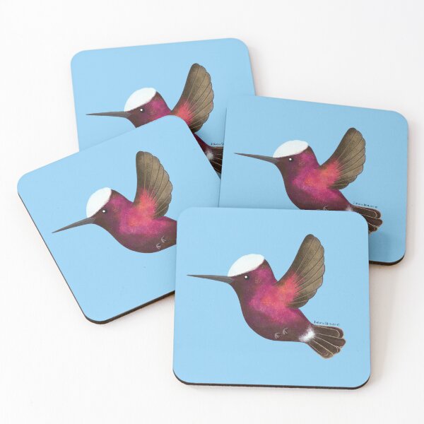 Item preview, Snowcap Hummingbird designed and sold by julianamotzko.