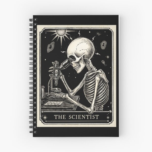 Item preview, Scientist Tarot Card - science laboratory lab scientist designed and sold by HaggisVitae.
