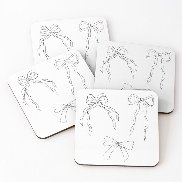 Item preview, Coquette bow pack. Aesthetic white and black bow.  designed and sold by CoCoArt-Ua.