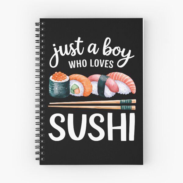 Item preview, Solo un chico que ama el sushi Chico amante del sushi designed and sold by OskarArts.
