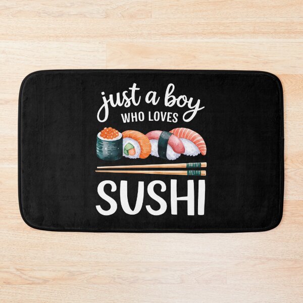 Item preview, Just A Boy Who Loves Sushi Sushi Lover Boy designed and sold by OskarArts.