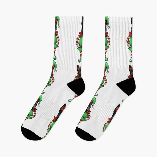 Item preview, Funny Christmas Elf Scottish Terrier Dog designed and sold by whyitsme.