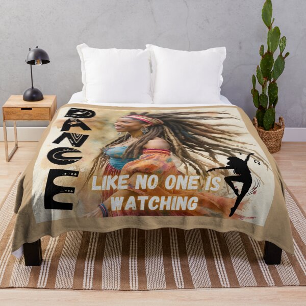 Item preview, Dance Like No One Is Watching: Vibrant Bohemian Afro Beauty Artwork designed and sold by QPTheeArtist.