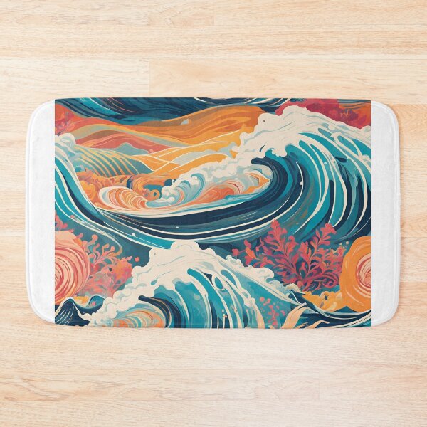 Item preview, Waves of the sea designed and sold by AniDigital.