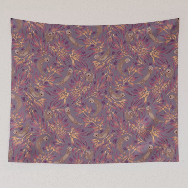 Item preview, Otter Cover Purple designed and sold by smoothfoxill.
