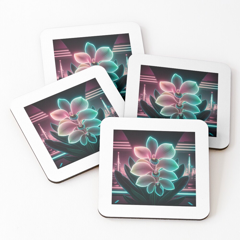 Item preview, Coasters (Set of 4) designed and sold by RetroThreadedTs.