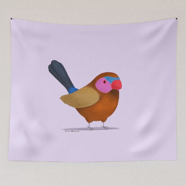Item preview, Violet Eared Waxbill designed and sold by julianamotzko.