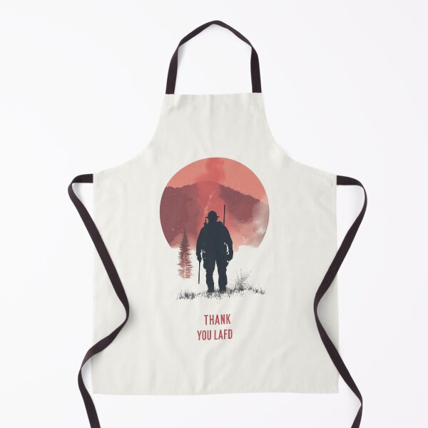 Item preview, Thank You LAFD - Guardians of the Wildfires designed and sold by Retro Travel Design.