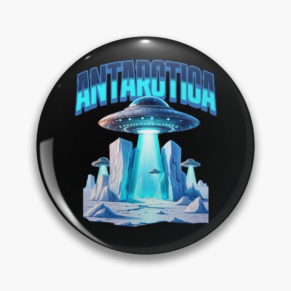 Item preview, Ufo Antarctica Design - Cool Alien Design designed and sold by ReneMM.