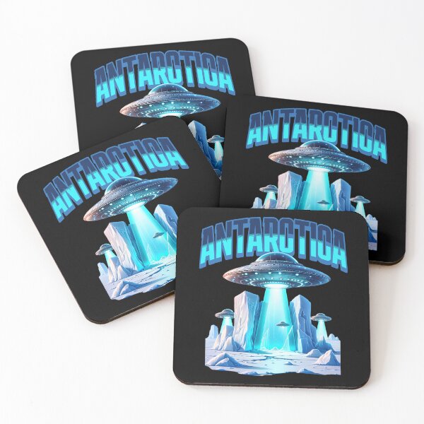 Item preview, Ufo Antarctica Design - Cool Alien Design designed and sold by ReneMM.