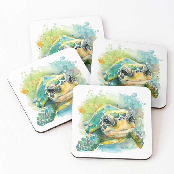 Item preview, Sea Turtle Watercolor designed and sold by dharanna.