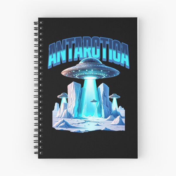 Item preview, Ufo Antarctica Design - Cool Alien Design designed and sold by ReneMM.
