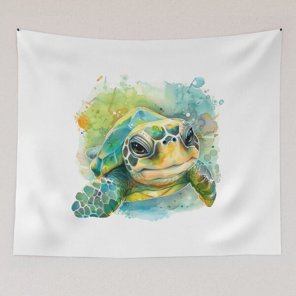Item preview, Sea Turtle Watercolor designed and sold by dharanna.