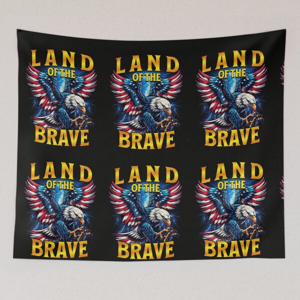 Item preview, LAND OF THE BRAVE designed and sold by expert1.