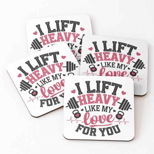 Item preview, I Lift Heavy Like My Love for You Funny Valentine's Day Fitness designed and sold by tmerchtrends.