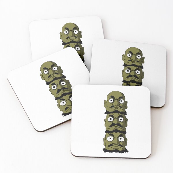 Item preview, Green heads from spirit away designed and sold by Cine Merch.