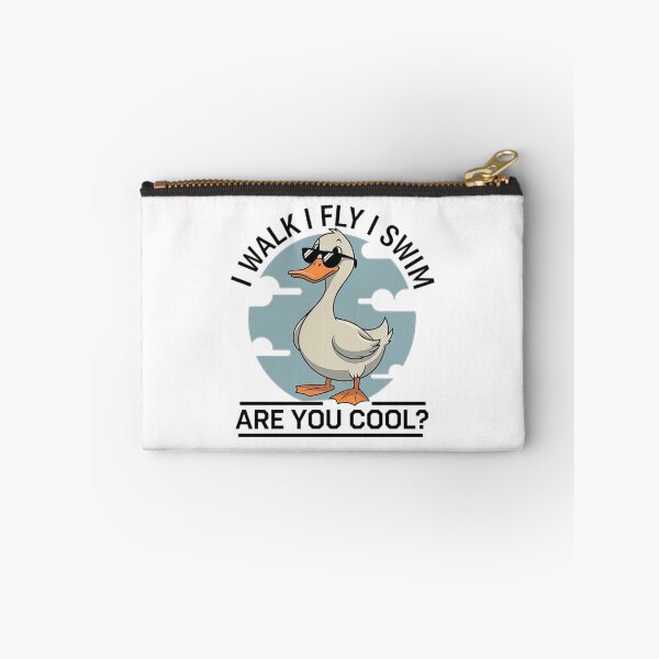 Item preview, Cool Duck Illustration: I Walk, I Fly, I Swim designed and sold by love3617.