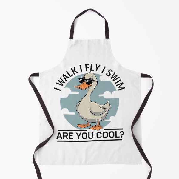 Item preview, Cool Duck Illustration: I Walk, I Fly, I Swim designed and sold by love3617.