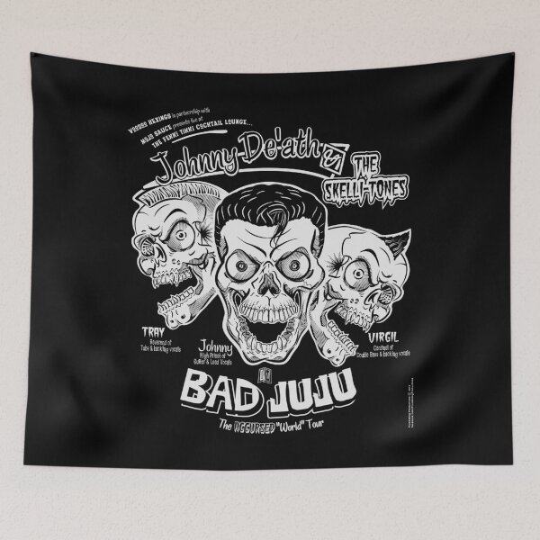 Item preview, Johnny De'ath And The Skelli-tones designed and sold by Plundering Productions.