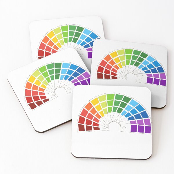 Item preview, Rainbow Paint Swatches designed and sold by Spike The Punch Design Co..