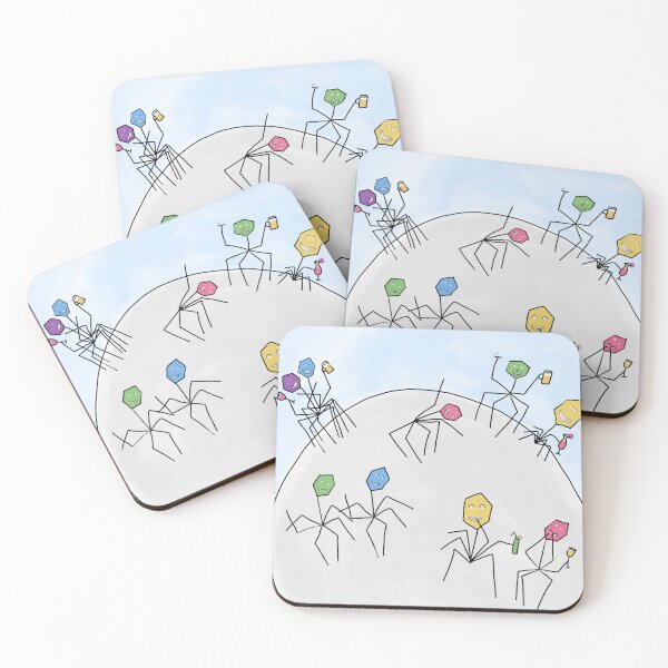 Item preview, Party phages on colorful background designed and sold by fogoosherie.