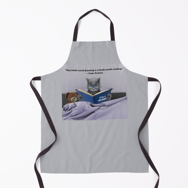 Item preview, “Any book worth banning is a book worth reading.” ― Isaac Asimov designed and sold by OHKUBOStyle.