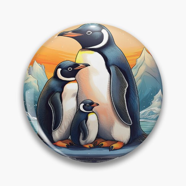 Artikelvorschau, Pinguinfamilie entworfen und verkauft von Tenpaces.