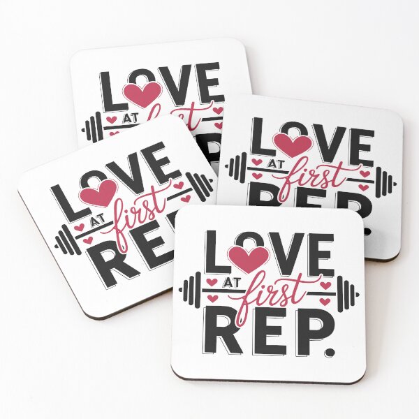 Item preview, Love at First Rep Funny Gym Valentine's Day designed and sold by tmerchtrends.