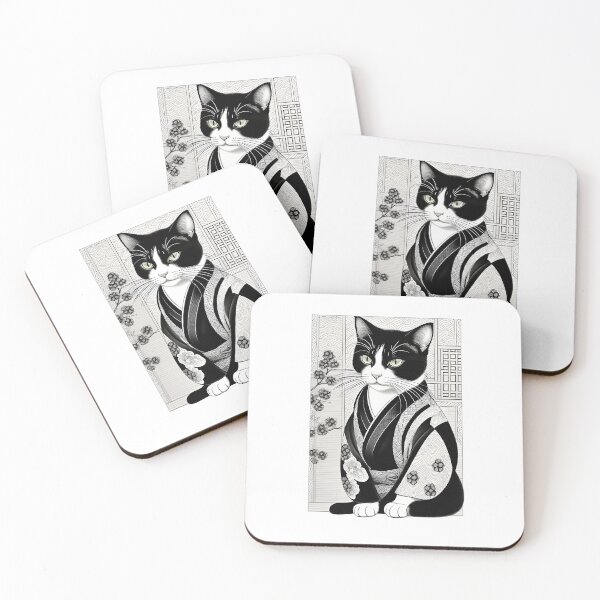 Item preview, Kimono Cat designed and sold by OHKUBOStyle.
