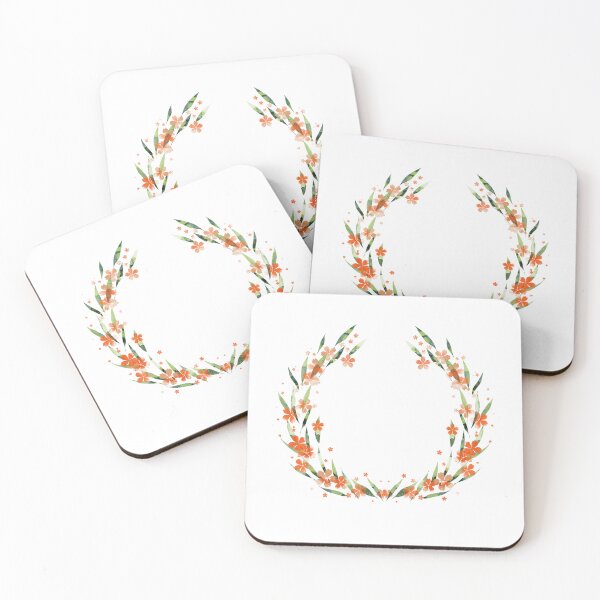 Item preview, vector floral frame. hand drawn flowers. designed and sold by LeraKirci.