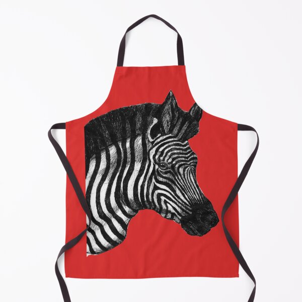Item preview, Zebra - Pen and Ink - Hand drawn designed and sold by KlakkDrawsStuff.