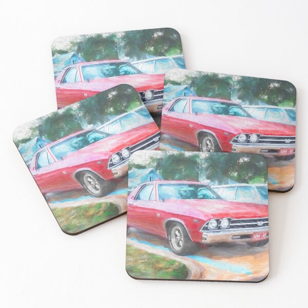 Item preview, 1969 Red Chevrolet El Camino SS 396 X137 designed and sold by RichFrancoCars.